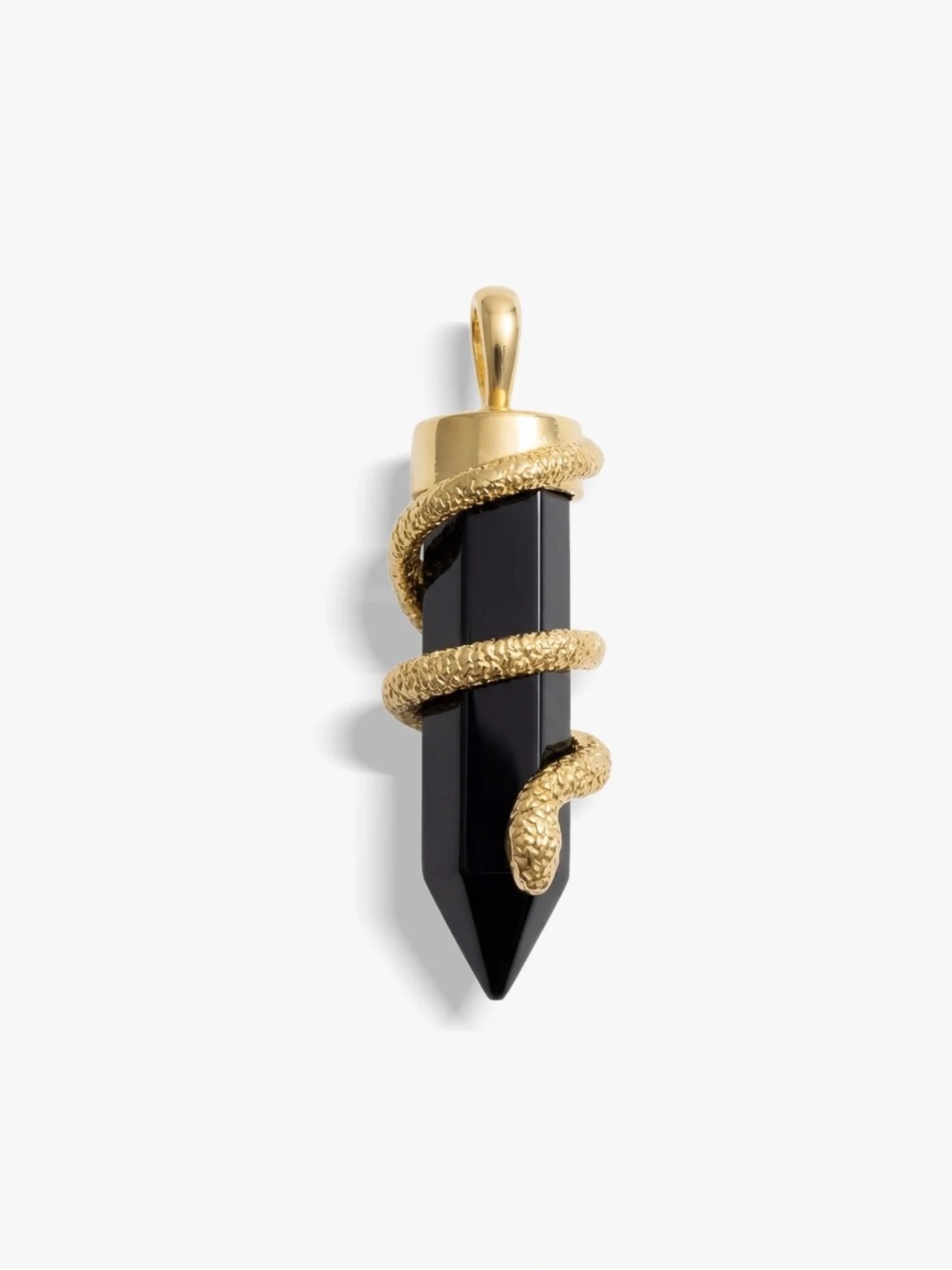 AWE onyx snake amulet